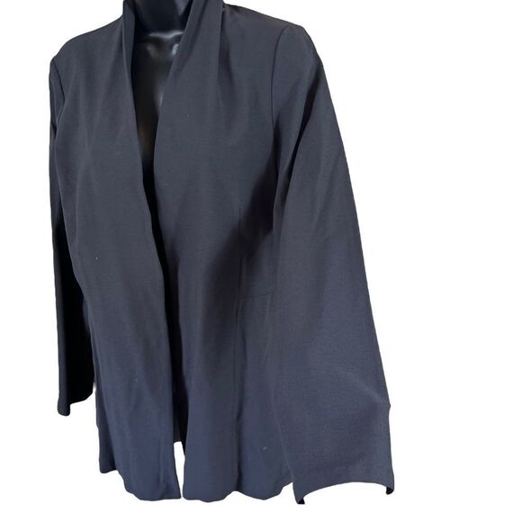Eileen Fisher Washable‎ Stretch Crepe Cardigan - Picture 4 of 9